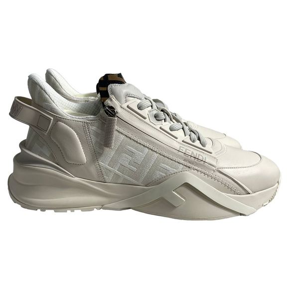 Fendi Off-White Logo Sneakers